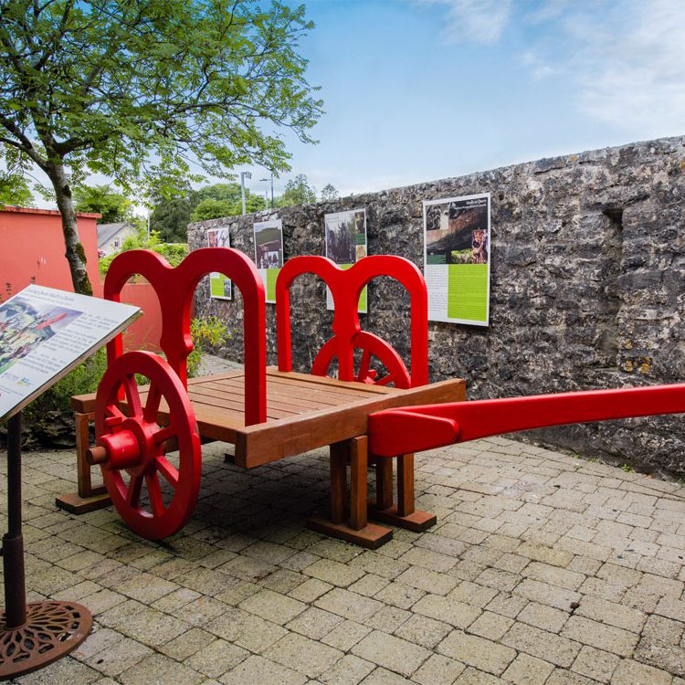 Ancient time models at Rathcroghan Visitor Centre