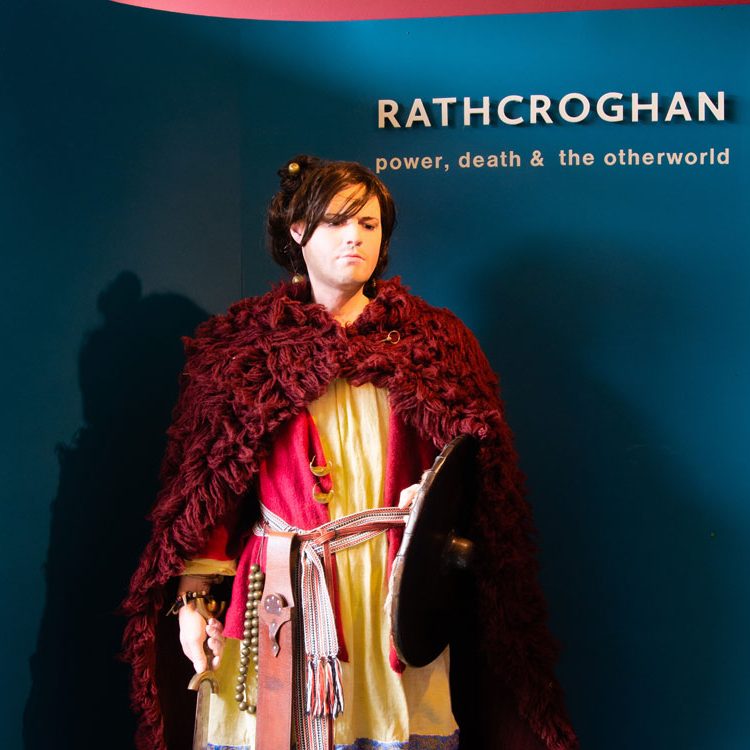 Mannequin at exhibition in original clothing