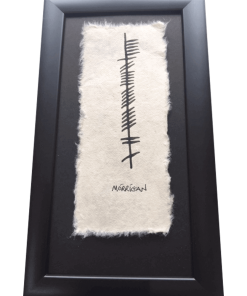 Ogham Plaque - Mórrígan