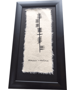 Ogham Plaque Vraicci | Fráoch