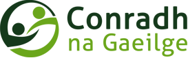 Conradh na Gaeilge logo, promoting the Irish language and cultural heritage