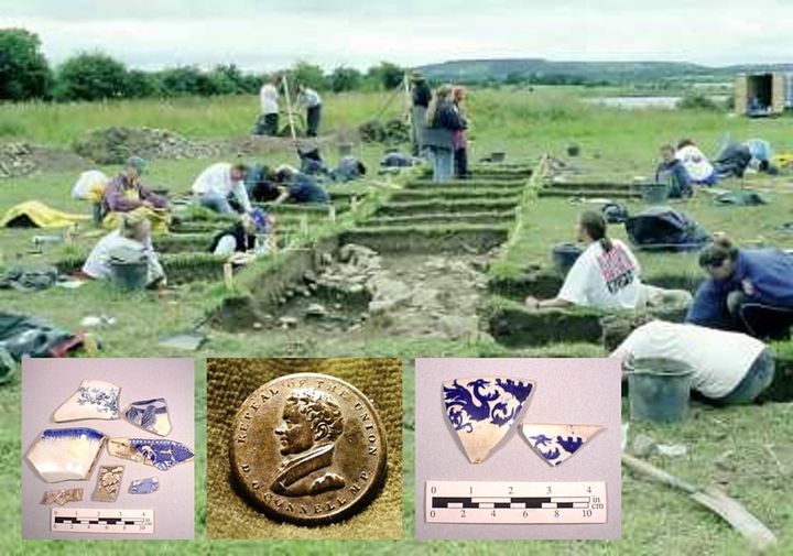 Visitors engaging in a cultural or educational event at Rathcroghan Visitor Centre