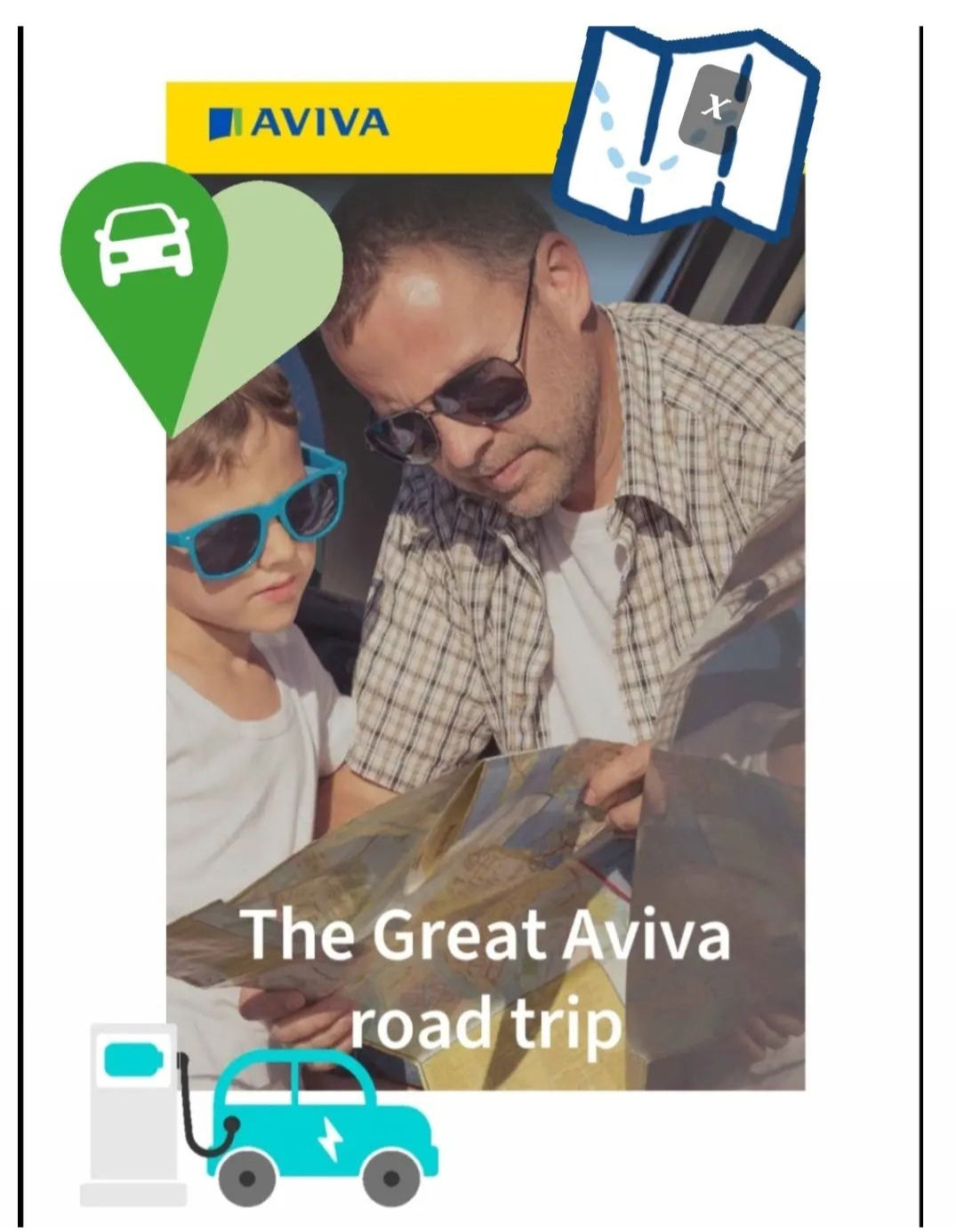 Poster cover of The Great Aviva Road Trip