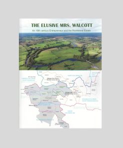 Cover or promotional image for 'The Elusive Mrs. Walcott' by Nuala Farrell-Griffin, exploring themes of mystery and literary storytelling