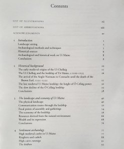 Table of content of The Uí Chellaig lords of Uí Maine and Tír Maine - Daniel Patrick Curley
