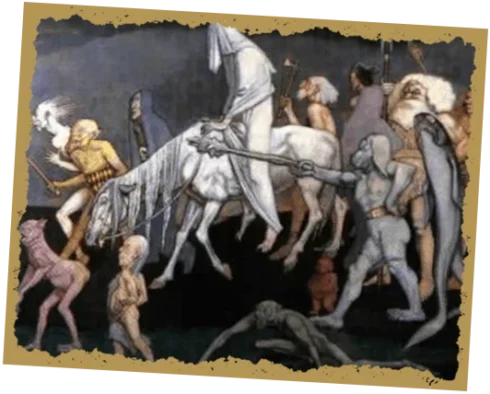 Portrait of ancient group of people